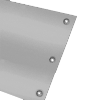 Hochwertige Blockout-Plane, 4/4-farbig beidseitig bedruckt, Ösen im Abstand von 50 cm links und rechts